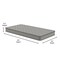 Emma and Oliver Asteria Premium Comfort Medium Firm Hybrid Innerspring Mattress in a Box with Knitted Fabric Top and CertiPUR-US Certified Foam